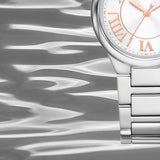 Michael Kors Camille Three Hand Silver Dial Silver Steel Strap Watch For Women - MK7259 Buy Now By Michael Kors