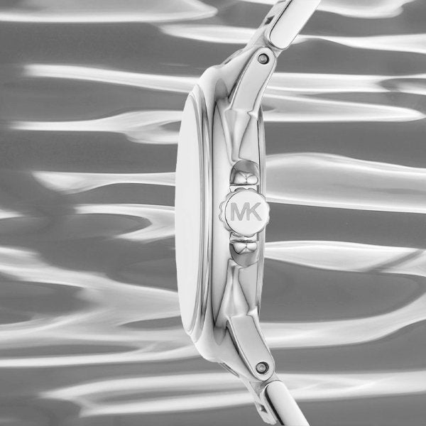 Michael Kors Camille Three Hand Silver Dial Silver Steel Strap Watch For Women - MK7259 Buy Now By Michael Kors