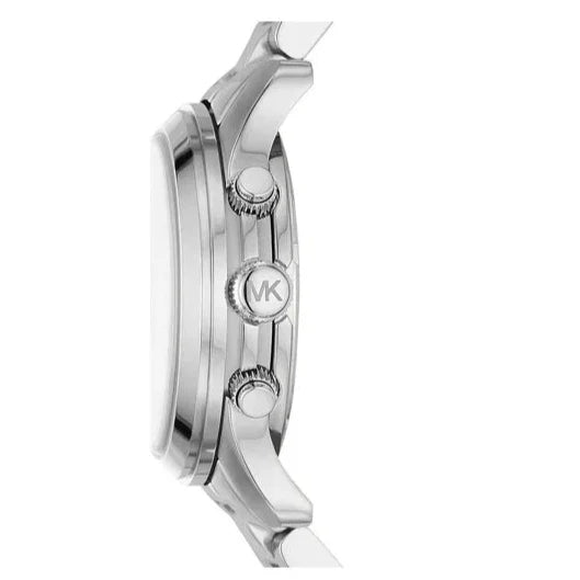 Michael Kors Runway Chronograph Silver Dial Silver Steel Strap Watch For Women - MK7325 Buy Now By Michael Kors
