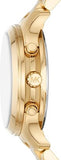 Michael Kors Runway Chronograph Gold Dial Gold Steel Strap Watch For Women - MK7326 Buy Now By Michael Kors