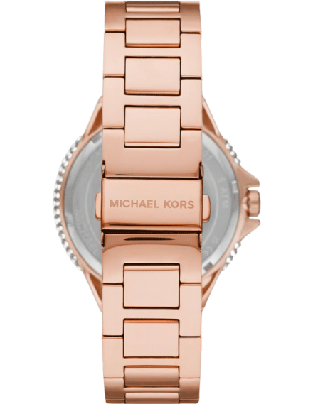 Michael Kors Camille Analog Pink Dial Rose Gold Steel Strap Watch for Women - MK7340 Buy Now By Michael Kors