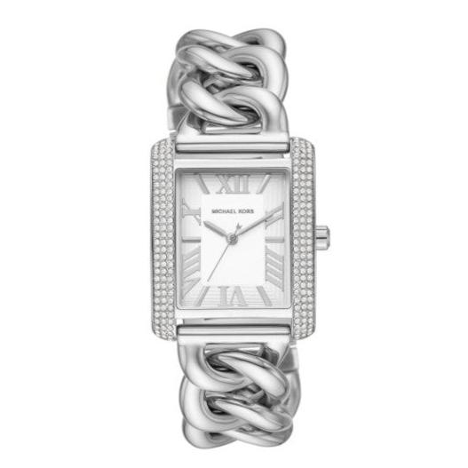 Michael Kors Emery Three Hand White Dial Silver Steel Strap Watch For Women - MK7438 Buy Now By Michael Kors