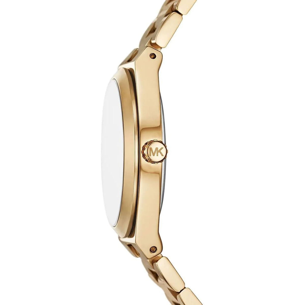 Michael Kors Lennox Three-Hand Gold Dial Gold Steel Strap Watch for Women - MK7500 Buy Now By Michael Kors
