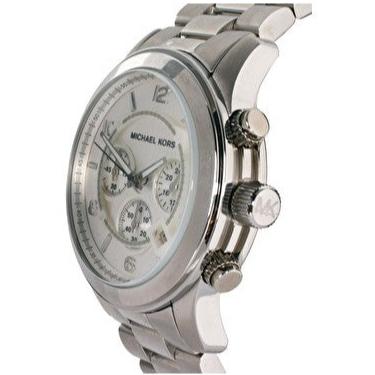 Michael Kors Runway Silver Dial Silver Steel Strap Watch for Men- MK8086 Buy Now By Michael Kors