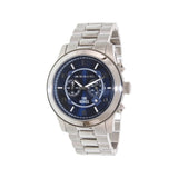 Michael Kors Stop Hunger Chronograph Blue Dial Silver Steel Strap Watch for Men - MK8314 Buy Now By Michael Kors