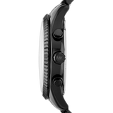 Michael Kors Lexington Chronograph Black Dial Black Steel Strap Watch for Men - MK8320 Buy Now By Michael Kors