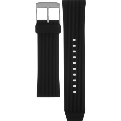 Michael Kors Janelle Quartz Silver Dial Black Rubber Strap Watch For Women - MK7138 Buy Now By Michael Kors