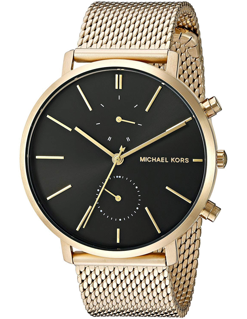 Michael Kors Jaryn Black Dial Gold Steel Strap Watch for Men - MK8503 Buy Now By Michael Kors