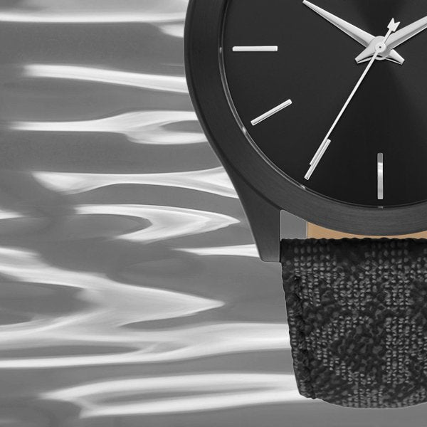 Michael Kors Slim Runway Black Dial Black Leather Strap Watch For Men - MK8908 Buy Now By Michael Kors