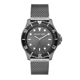 Michael Kors Everest Quartz Grey Dial Grey Mesh Bracelet Watch For Men - MK9093 Buy Now By Michael Kors