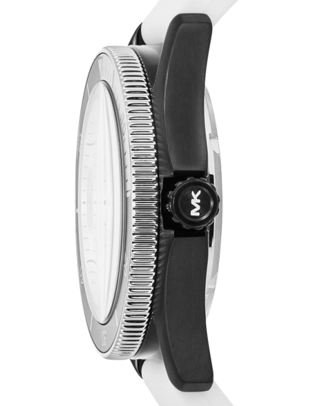 Michael Kors Maritime Analog White Dial White Silicone Strap Watch for Men - MK9159 Buy Now By Michael Kors