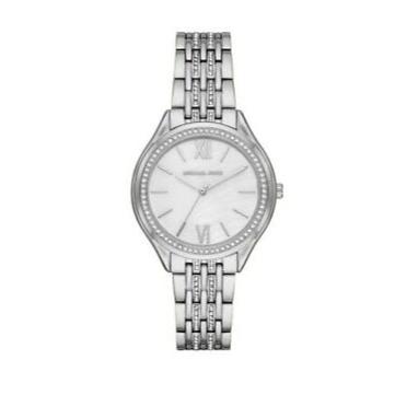 Michael Kors Mindy White Dial Silver Steel Strap Watch For Women - MK7075 Buy Now By Michael Kors