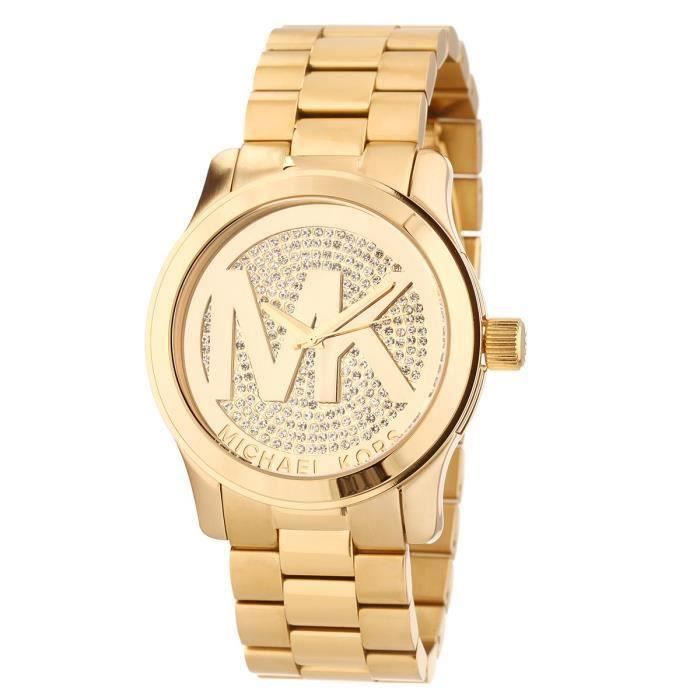 Michael Kors Runway Gold Dial Gold Steel Strap Watch for Women - MK5706 Buy Now By Michael Kors