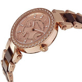 Michael Kors Parker Rose Gold Dial Two Tone Steel Strap Watch for Women - MK6239 Buy Now By Michael Kors