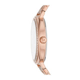 Michael Kors Nia Quartz Rose Gold Dial Rose Gold Steel Strap Watch For Women - MK3990 Buy Now By Michael Kors