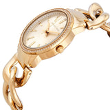 Michael Kors Nini Three Hand Gold Dial Gold Steel Strap Watch For Women - MK3235 Buy Now By Michael Kors