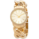 Michael Kors Nini Three Hand Gold Dial Gold Steel Strap Watch For Women - MK3235 Buy Now By Michael Kors