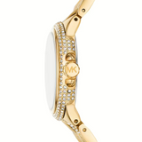 Michael Kors Camile Analog White Dial Gold Steel Strap Watch for Women - MK4801 Buy Now By Michael Kors