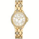 Michael Kors Camile Analog White Dial Gold Steel Strap Watch for Women - MK4801 Buy Now By Michael Kors