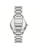 Michael Kors Sage Three-Hand White Dial Silver Steel Strap Watch for Women - MK4807 Buy Now By Michael Kors