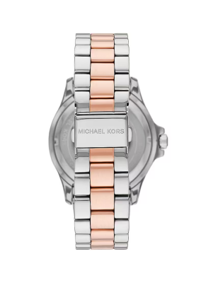 Michael Kors Everest Three Hand Rose Gold Dial Two Tone Steel Strap Watch For Women - MK7402 Buy Now By Michael Kors