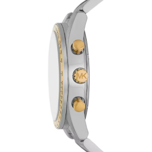 Michael Kors Accelerator Chronograph White Dial Silver Steel Strap Watch For Men - MK9112 Buy Now By Michael Kors