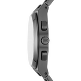 Michael Kors Lennox Chronograph Black Dial Grey Steel Strap Watch For Men - MK9118 Buy Now By Michael Kors
