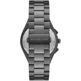 Michael Kors Lennox Chronograph Black Dial Grey Steel Strap Watch For Men - MK9118 Buy Now By Michael Kors