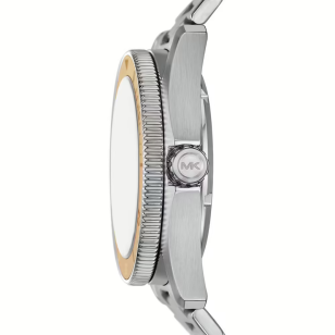 Michael Kors Maritime Analog Black Dial Silver Steel Strap Watch for Men - MK9161 Buy Now By Michael Kors