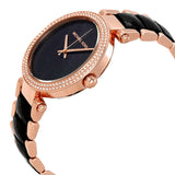 Michael Kors Parker Mother of Pearl Black Dial Two Tone Steel Strap Watch for Women - MK6414 Buy Now By Michael Kors