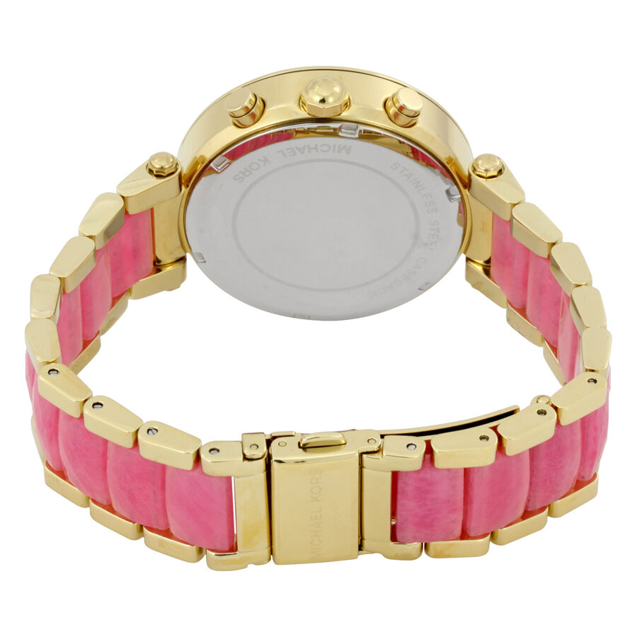 Michael Kors Parker Gold Dial Two Tone Steel Strap Watch for Women - MK6363 Buy Now By Michael Kors