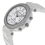 Michael Kors Parker White Dial White Ceramic Strap Watch for Women - MK5654 Buy Now By Michael Kors