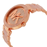 Michael Kors Parker Pink Dial Pink Steel Strap Watch for Women - MK6176 Buy Now By Michael Kors