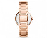 Michael Kors Parker Rose Gold Dial Rose Gold Steel Strap Watch for Women - MK5865 Buy Now By Michael Kors
