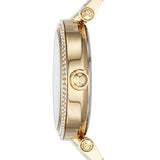 Michael Kors Parker White Dial Two Tone Steel Strap Watch for Women - MK6313 Buy Now By Michael Kors