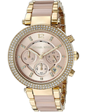 Michael Kors Parker Gold Dial Two Tone Steel Strap Watch for Women - MK6326 Buy Now By Michael Kors