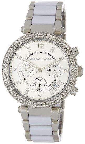 Michael Kors Parker Chronograph Silver Dial Silver Steel Strap Watch For Women - MK6354 Buy Now By Michael Kors