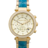 Michael Kors Parker Gold Dial Two Tone Steel Strap Watch for Women - MK6364 Buy Now By Michael Kors