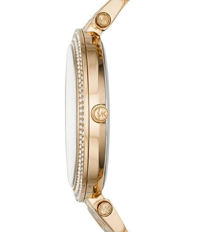 Michael Kors Parker Mother of Pearl Dial Two Tone Steel Strap Watch for Women - MK6400 Buy Now By Michael Kors