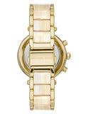 Michael Kors Parker Chronograph Gold Dial Gold Steel Strap Watch For Women - MK6831 Buy Now By Michael Kors