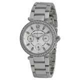 Michael Kors Parker Silver Dial Silver Steel Strap Watch for Women - MK5615 Buy Now By Michael Kors