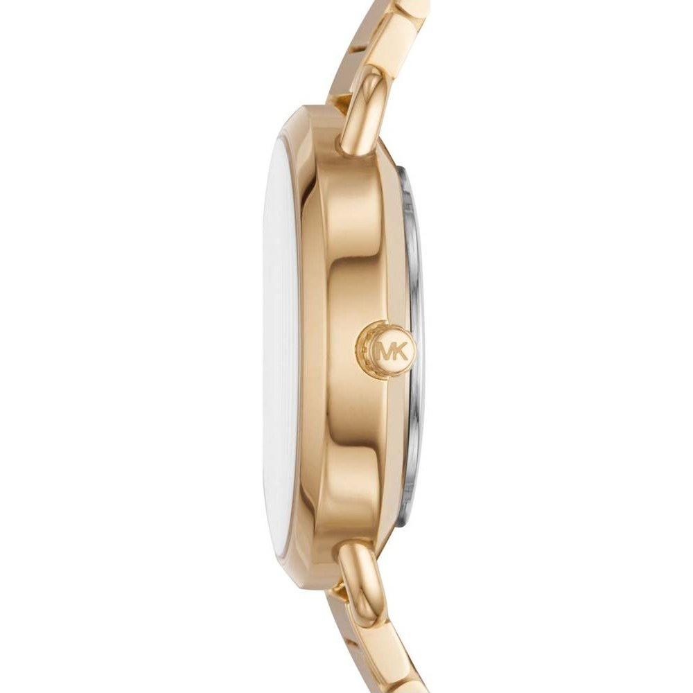 Michael Kors Portia Quartz White Dial Gold Steel Strap Watch for Women - MK3840 Buy Now By Michael Kors