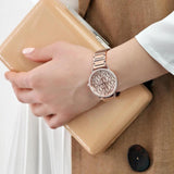 Michael Kors Portia Quartz Silver Dial Rose Gold Steel Strap Watch For Women - MK3887 Buy Now By Michael Kors