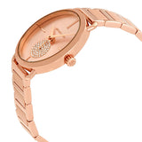 Michael Kors Portia Rose Gold Dial Rose Gold Steel Strap Watch for Women - MK3640 Buy Now By Michael Kors