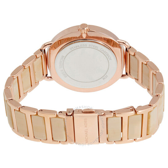 Michael Kors Portia Quartz Rose Gold Dial Rose Gold Steel Strap Watch For Women - MK3678 Buy Now By Michael Kors