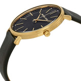 Michael Kors Pyper Black Dial Black Leather Strap Watch For Women - MK2747 Buy Now By Michael Kors