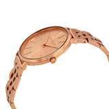 Michael Kors Pyper Three-Hand Rose Gold Dial Rose Gold Steel Strap Watch For Women - MK3897 Buy Now By Michael Kors