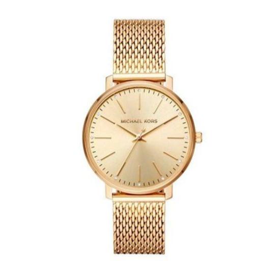 Michael Kors Pyper Quartz Gold Dial Gold Mesh Strap Watch For Women - MK4339 Buy Now By Michael Kors