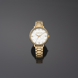 Michael Kors Pyper Three Hand White Dial Gold Steel Strap Watch For Women - MK4666 Buy Now By Michael Kors