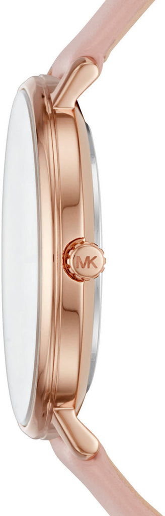 Michael Kors Pyper Quartz White Dial Pink Leather Strap Watch For Women - MK2741 Buy Now By Michael Kors